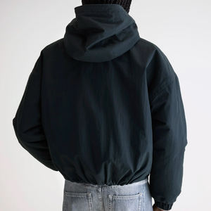 Veste bomber pour femme à prix de gros, mode automne-hiver, vêtement d'extérieur décontracté léger avec poignets et ourlet côtelés - Product Image 3