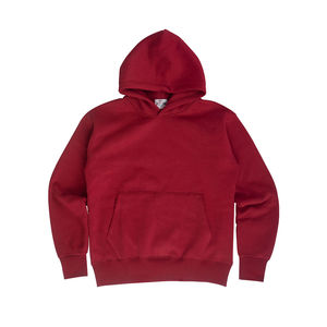 Venta al por mayor de ropa de felpa francesa 460 Gsm, jersey de peso pesado sin cordón, Sudadera con capucha recortada, fabricantes - Product Image 5