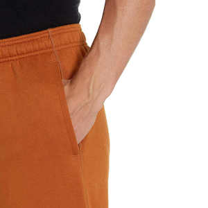 Los mejores pantalones casuales antiarrugas para correr con cintura alta, venta al por mayor, pantalones de chándal de algodón/lana teñidos lisos para hombres con bolsillos - Product Image 5