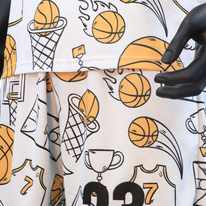 Ensemble de maillot de basket-ball athlétique, short respirant à séchage rapide, vêtements de sport en gros - Product Image 4