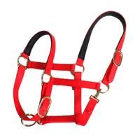 Harnais de nez à boucle réglable en nylon/spandex, design personnalisable, ajustement confortable pour l'équitation
