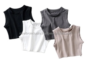 Summer Vintage <b>White</b> Crop <b>Tops</b> for Women Knitted Tank <b>Top</b> with Lace Decoration Punk Sexy Streetwear Short Sleeveless T-Shirts - Product Image 4