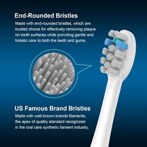 Repuestos de cabezales de cepillo de dientes redondos Vortex Power Scrub, genéricos para cepillos eléctricos Oral-B, venta al por mayor, fábrica OEM - Product Image 3