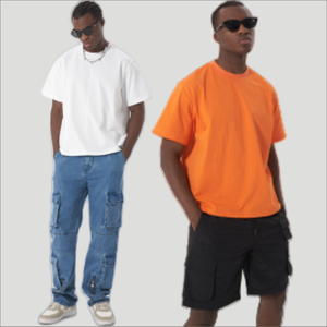 T-shirts Sport <span class=keywords><strong>Homme</strong></span> de Haute Qualité, Coton Épais 240 g/m², Streetwear Uni, Crop Top Oversize <span class=keywords><strong>pour</strong></span> Fitness - Product Image 3