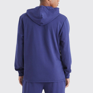 100% coton 450 GSM surdimensionné hommes pull à capuche personnalisable thermique Streetwear pour une utilisation décontractée hommes sweat - Product Image 5