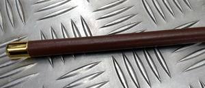 Regla de caminar hecha a mano Swagger Palo de madera con diseño de latón Walking Swagger Stick Steampunk 23 pulgadas Ronpex de alta calidad - Product Image 2