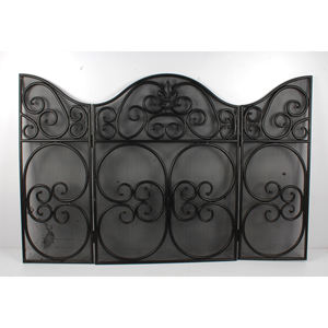 Nouvel arrivage de pare-feu en fer avec finition noire pour la maison, l'hôtel, l'intérieur de la maison, la décoration artisanale en métal et antique. - Product Image 1