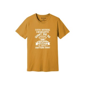 Camiseta de algodón 100% con estampado de temas de Buda, estilo informal, 12 opciones de color, 160-180, colocación de diseño personalizable GSM pesado - Product Image 1