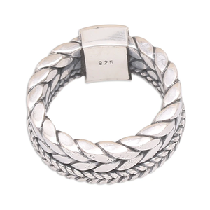 Anillo de banda Unisex de plata esterlina hecho a mano para mujer, aniversario, bodas, fiestas, regalos, Idea, joyería fina a granel - Product Image 4