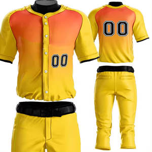 Nouvelle arrivée sur mesure propre Logo Baseball uniforme ensemble fabriqué en usine conception Unique Baseball uniforme pour adultes - Product Image 6