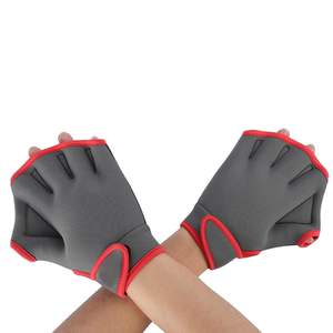 Deportes acuáticos Guantes de entrenamiento de natación Fitness Buceo Hombres Mujeres Guantes de surf palmeados a mano con correa de muñeca ajustable - Product Image 2