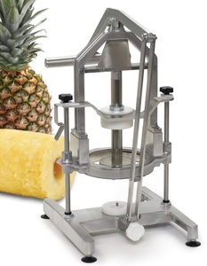 Descorazonador y rebanador de piña de acero inoxidable de alta resistencia con rodamiento integrado, pelador y descorazonador manual de frutas - Product Image 3