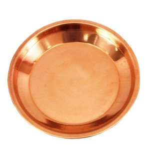 Vente en gros d'assiettes de service en cuivre pur assiettes de tamisage en cuivre de haute qualité pour restaurants et hôtels assiette de service en cuivre de forme ronde - Product Image 5