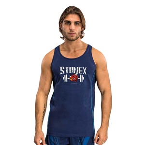Custom Logo <b>Print</b> Tank Top New Arrival Best Price Premium <b>Material</b> Plus Size Breathable Quick Dry Tank Top For Men - Product Image 1