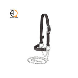 Licol d'équitation léger sur mesure en nylon et cuir de haute qualité du Pakistan, nouveau style respirant - Product Image 2