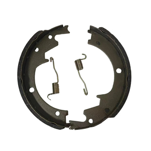 Jeu de plaquettes de frein réglables de 220 mm pour moto et tricycle - Plaquettes de frein coulissantes avec roulement pour frein à tambour de 220 mm, ajustement direct - Product Image 1