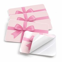 Autocollants personnalisés en vinyle pour étiquettes cadeaux, imperméables, brillants, rectangulaires, avec nœud en ruban pour emballage cadeau