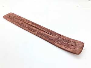 Brûleur d'encens indien artisanal durable, bâtonnets d'encens, cônes, récupérateur de cendres, plateau à encens, décoration de la maison, méditation, yoga, religieux - Product Image 6