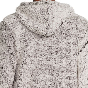 Wholesale Custom Unisex Fleece Sherpa <b>Fur</b> <b>Lined</b> <b>Hoodie</b> Embroidery Warm Fluffy <b>Hoodie</b> Hooded Sweatshirt <b>Men's</b> Winter Heavy <b>Hoodie</b> - Product Image 6