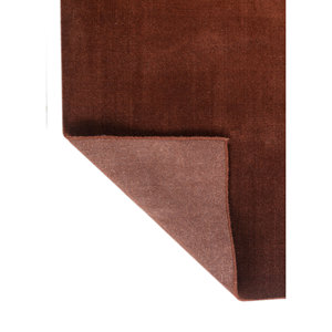 <b>Jean</b> Red & Orange Solid Color Hand Loom Wool Rugs Hwl-84 for Home Use-Jaipur Rugs ZA - Product Image 5