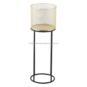 กระถางโลหะทองเหลืองโบราณสำหรับปลูกต้นไม้สำหรับสวนในร่มและกลางแจ้ง - Product Image 5