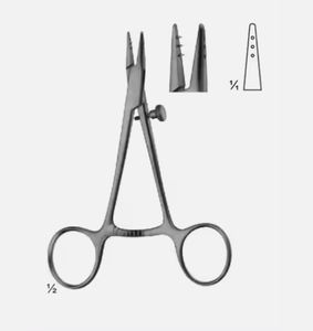 คีมยึดจับเอ็นกล้ามเนื้อ13ซม. ทำจากสเตนเลสสตีลใช้ในการผ่าตัดทางการแพทย์ชาวเยอรมัน - Product Image 3