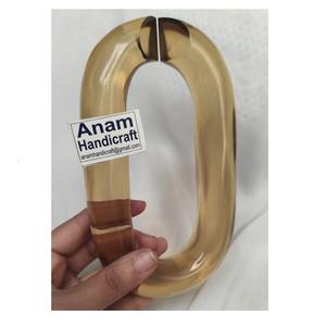 Adornos de Pared de Cadena Acrílica Modernos Personalizados, Hechos a Mano, Adornos Colgantes de Resina Modernos para Decoración del Hogar, Listos para el Festival Diwali - Product Image 1