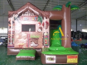 Palm Grove - Combo Inflable 2 en 1 de Tobogán y Trampolín de PVC, Casa de Obstáculos Gigante con Juguetes, Castillos y Accesorio de Soplador en Oferta - Product Image 5