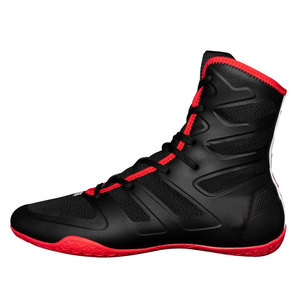 Bottes de boxe Fly Next-Gen Design personnalisé Chaussures de boxe en cuir PU légères de qualité professionnelle Soutien de la cheville Traction supérieure - Product Image 4