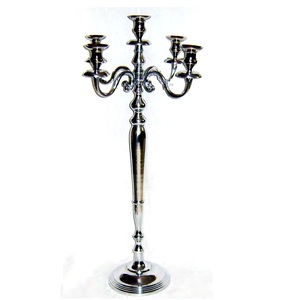 Candélabre en métal meilleur support de bougie pour la décoration de couloir de l'entrée à la maison bougeoir de qualité supérieure fini bronze - Product Image 4