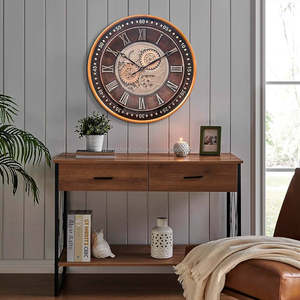 Classical Design Metal Wall <b>Clock</b> Custom Size Best Quality Iron Wall <b>Clock</b> for Modern Homes from India - Product Image 5