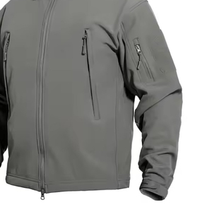 แจ็กเก็ตแฟชั่นใหม่สำหรับผู้ชาย, แจ็คเก็ตยุทธวิธีกันลมกันน้ำเสื้อกันหนาวขนแกะอบอุ่นแขนยาวกลางแจ้งฤดูหนาว - Product Image 4