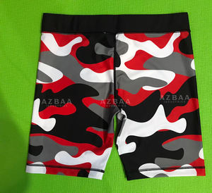 BJJ y fabricantes de ropa de artes marciales de pantalones cortos de compresión MMA CAMO Vale Tudo con impresión personalizada - Product Image 6
