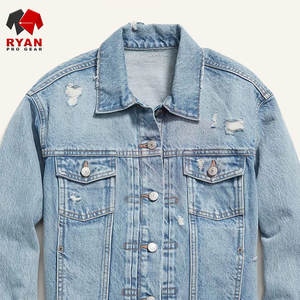 Veste en jean pour femmes tendance, fabriquée avec un tissu de haute qualité, design classique et confortable à porter toute l'année - Product Image 5