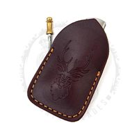 Couverture de couteau de poche pliable d'extérieur multi-usages faite à la main couteaux de survie directe d'usine pour le camping pour l'extérieur