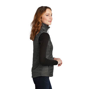 Black Collections Wool Blend Black Zip Vest Collection Femme Doudounes - Product Image 6