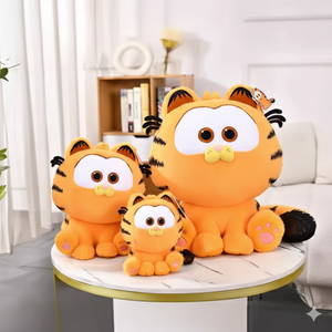 Peluche classique <span class=keywords><strong>Garfield</strong></span> <span class=keywords><strong>de</strong></span> 7,48 pouces |   Peluche douce en forme <span class=keywords><strong>de</strong></span> chat <span class=keywords><strong>de</strong></span> <span class=keywords><strong>dessin</strong></span> <span class=keywords><strong>animé</strong></span> pour enfants, cadeau |   Décoration et collection d'Halloween |   Vente en gros - Product Image 2