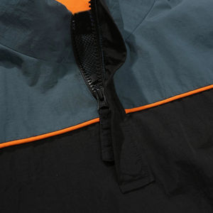 Traje cortavientos deportivo de nailon impermeable para hombre de talla grande personalizado, chándal, chaqueta cortavientos y conjunto corto cortavientos en 2025 - Product Image 6