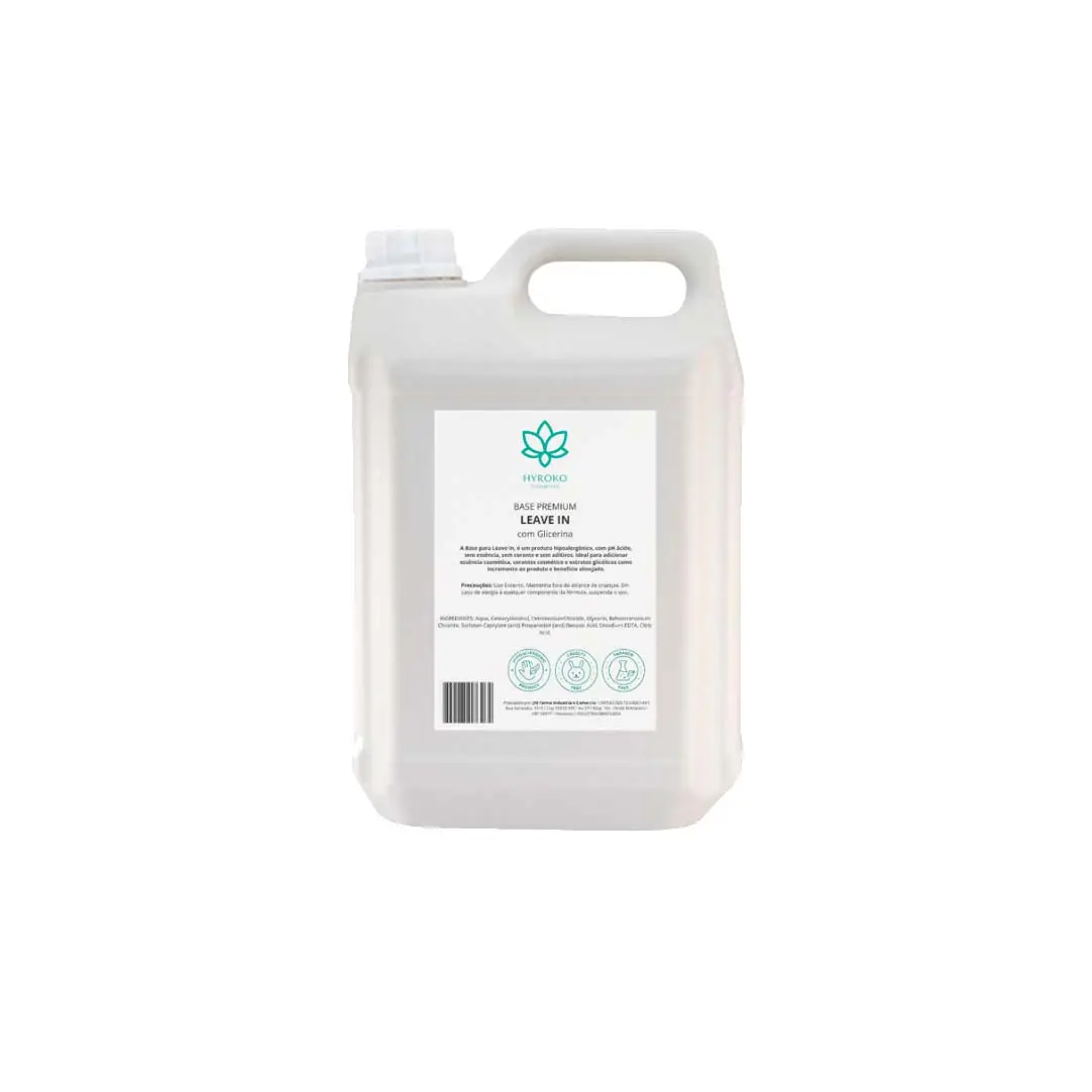BASE LEAVE IN PREMIUM - Hypoallergenic without essence  dye or additive JM FARMA 5 liters