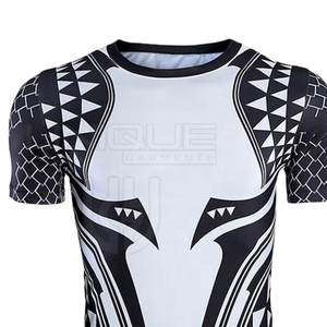 Service OEM Haute Qualité Manches Courtes Rash Guard Sur Mesure Manches Courtes Rash Guard Meilleure Vente Rash Guard - Product Image 5