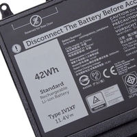 Batterie d'ordinateur portable 1V1XF de qualité originale pour Dell Latitude E5450 E5550 Series, batterie rechargeable Li-ion pour ordinateur portable avec CE RoHS