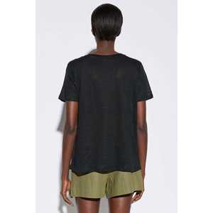 Camiseta Casual de Algodón Suave para Mujer, Corte Ajustado, Tallas XS-XL, Transpirable, con Estampado de Personajes, Versión Corta de Verano, con Letras - Product Image 5