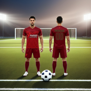 Tenues de football athlétiques sur mesure grandes tailles - Service professionnel garanti 100% polyester Service OEM de l'exportateur en gros - Product Image 1