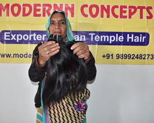 Haute Qualité 100% Cuticule Aligné Vierge Brut Indien Temple Extensions De Cheveux Humains Crépus Droite Lâche Vague Profonde Bundles - Product Image 4