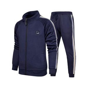 Conjunto Deportivo Casual de Invierno para Hombre 2025, Transpirable, 100% Poliéster con Forro Polar, Ropa Deportiva con Cierre de Cremallera de un Cuarto, Chándal Cálido para Entrenamiento - Product Image 5