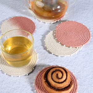 Cotton Rope <b>Table</b> <b>Coaster</b> With Beast Design for Parties and Other Functions Tableware Decorative Mat & Pad - Product Image 6