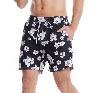 Shorts de bain pour hommes à carreaux, 100 % polyester, respirants, séchage rapide, design personnalisé, maillots de bain élégants, lot de 4 pièces, vente chaude, directement de l'usine - Product Image 5