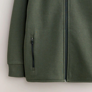 Sweats à capuche ajustables en polaire respirante pour un confort optimal – Collection Hiver 2026 Couleur Unie / Collection Hiver pour Acheteurs en Gros avec Fermeture Éclair - Product Image 3