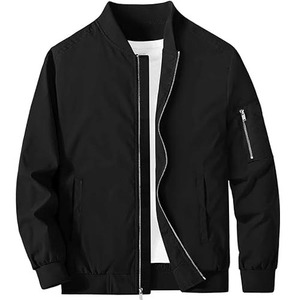 Blouson Bomber Col Montant en Toile de Haute Qualité 2025 avec Broderie Chenille pour Femmes et Hommes - Product Image 5