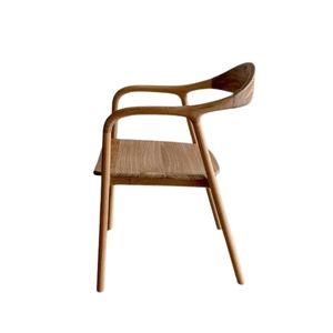 Chaise de jardin la plus vendue, fabriquée en teck de haute qualité, design simple, moderne et durable - Product Image 3